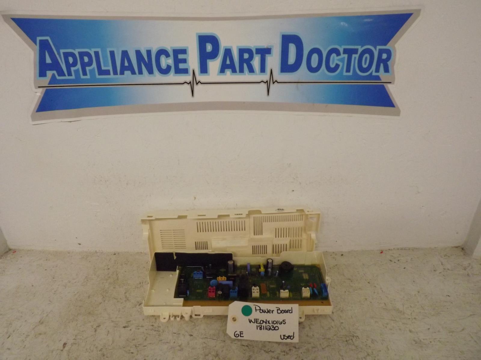 GE Dryer WE04X10165 1811230 Power Board Assy Used GE Dryer WE04X10165 1811230 Power Board Assy Used